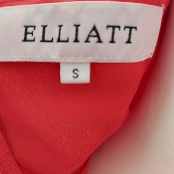 Elliat by Revolve The Shot Tulip Asymetrical Red Dress  Sz S - Picture 13 of 15